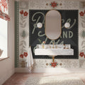 Quilted Christmas III Mural Wallpaper - room preview 06