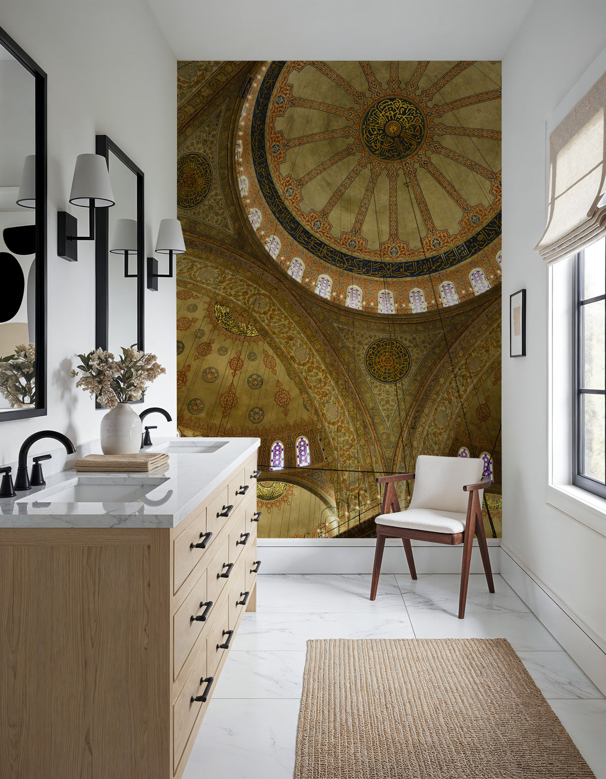 Gilded Mosque Dome Mural Wallpaper - room preview 06