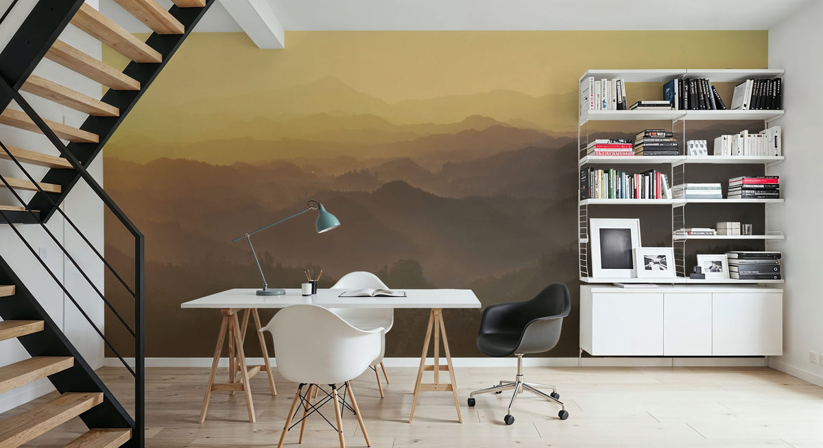 Sea of Clouds Mural Wallpaper - room preview 06