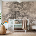 Ash Trees At Bolton Abbey Mural Wallpaper - room preview 06