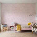 Hydrangea, Blush Pink Mural Wallpaper - room preview 06