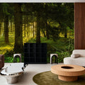 Nordic Woodland Mural Wallpaper - room preview 06