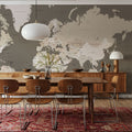 World Map - Earp Mural Wallpaper - room preview 06