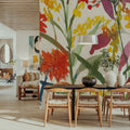 November Flowers Mural Wallpaper - room preview 06