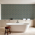 Chamelion Bronze Mural Wallpaper - room preview 06