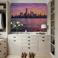 Dream NYC Sunrise Mural Wallpaper - room preview 06