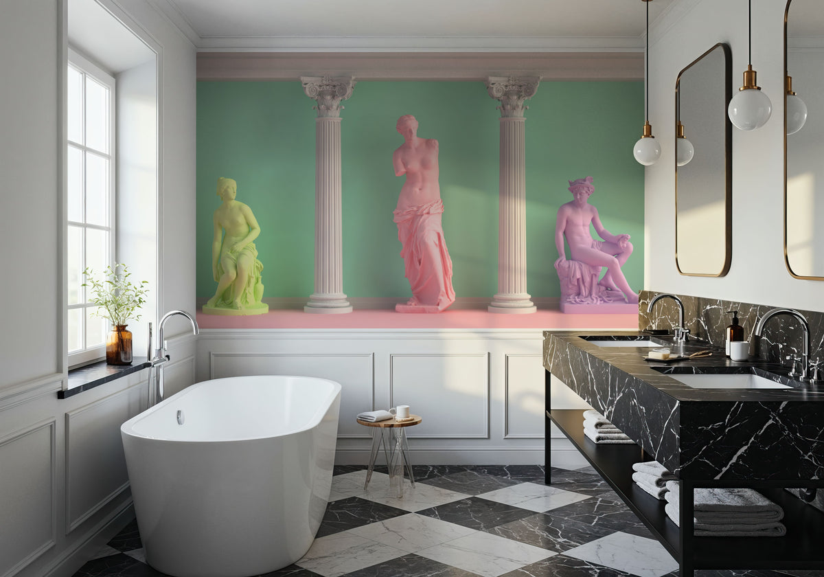 Temple of Venus Mural Wallpaper - room preview 06
