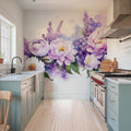 Peony Melody Bright Mural Wallpaper - room preview 06