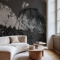 Kolob Canyons Black & White Mural Wallpaper - room preview 06