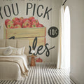 You Pick Apples Mural Wallpaper - room preview 06