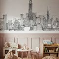 New York Skyline III Mural Wallpaper - room preview 06