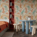 Harvest Sprig Multi Mural Wallpaper - room preview 06