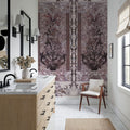Plant Fantasy Ornament, Rose Mural Wallpaper - room preview 06