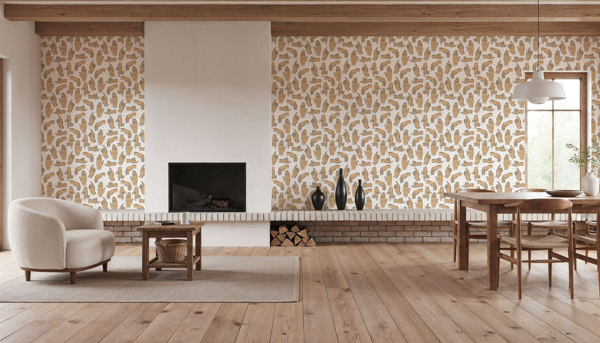 The Palm Reader Mural Wallpaper - room preview 06