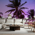 Palm Trees in Miami South Beach Mural Wallpaper - room preview 06