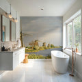 Riverside Windmills Mural Wallpaper - room preview 06