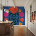 Modern Botanical I Mural Wallpaper - room preview 06
