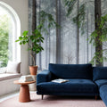 Cold Green Forest Mural Wallpaper - room preview 06