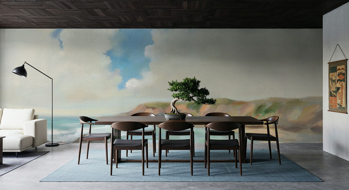 California Coast Mural Wallpaper - room preview 06