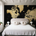 World Map Cities - Eleni Mural Wallpaper - room preview 06