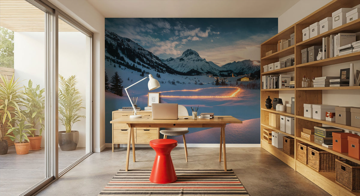 Love Lech Mural Wallpaper - room preview 06