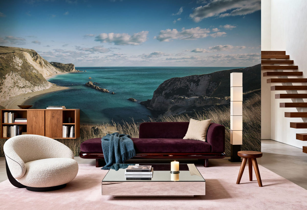 Shoreline Bay Mural Wallpaper - room preview 06