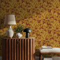 Autumn Berries, Rustic Mural Wallpaper - room preview 06