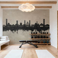 Lucca Italy Skyline Concrete Mural Wallpaper - room preview 06