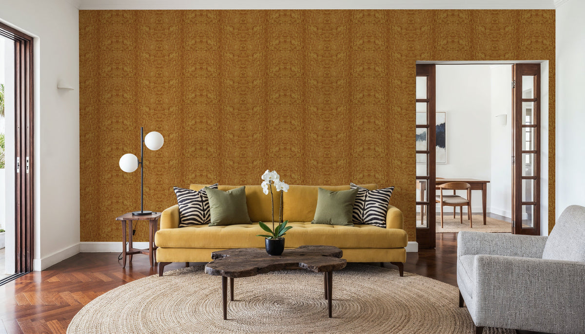 Burl Wood, Sun Mural Wallpaper - room preview 06