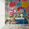 Ecstatic Floral I Mural Wallpaper - room preview 06