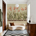 Tulip Friends I Mural Wallpaper - room preview 06