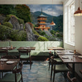 Seiganto-ji Pagoda Mural Wallpaper - room preview 06