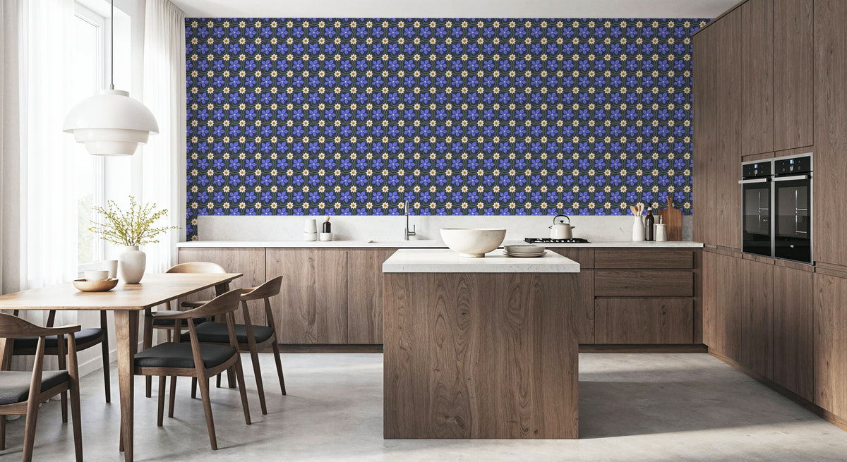 Scilla Mural Wallpaper - room preview 06
