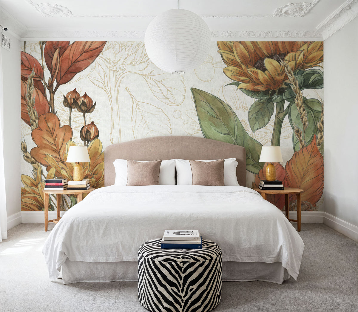 Harvest Home III Mural Wallpaper - room preview 06