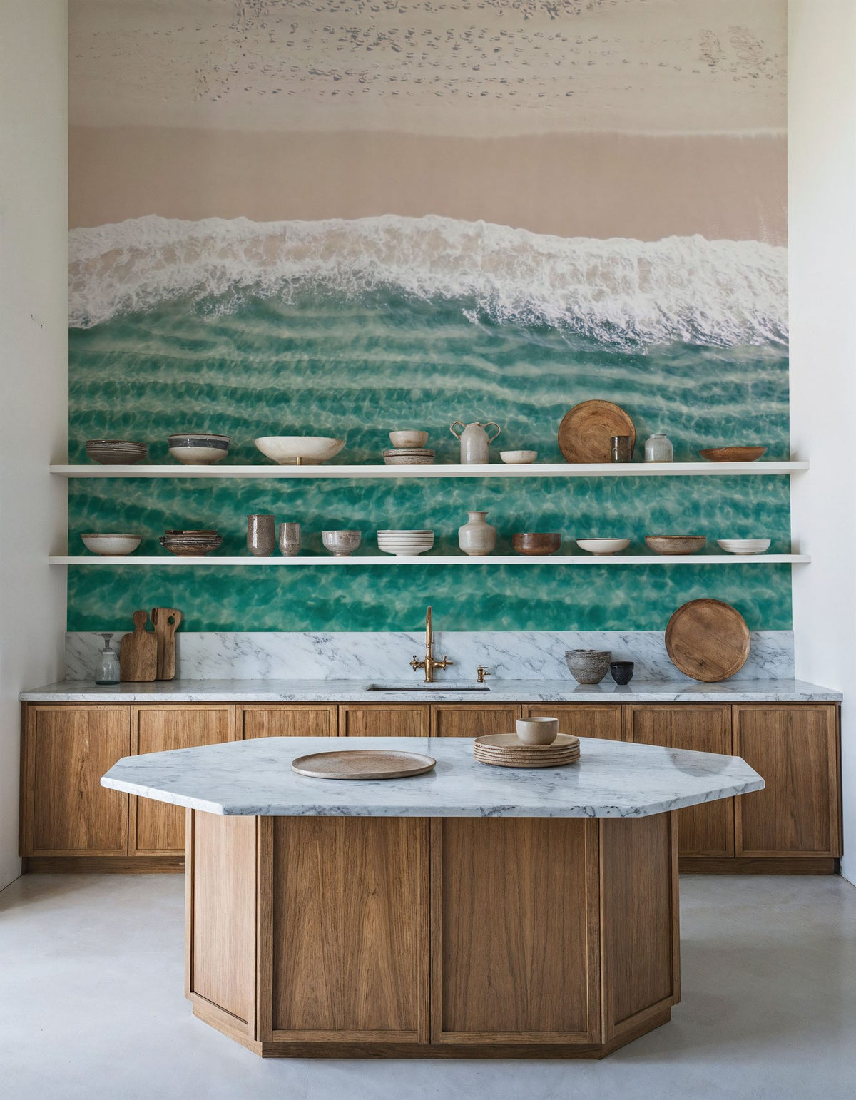 Life's a Beach Mural Wallpaper - room preview 06