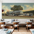 Greetings From Red Apple Rest Mural Wallpaper - room preview 06