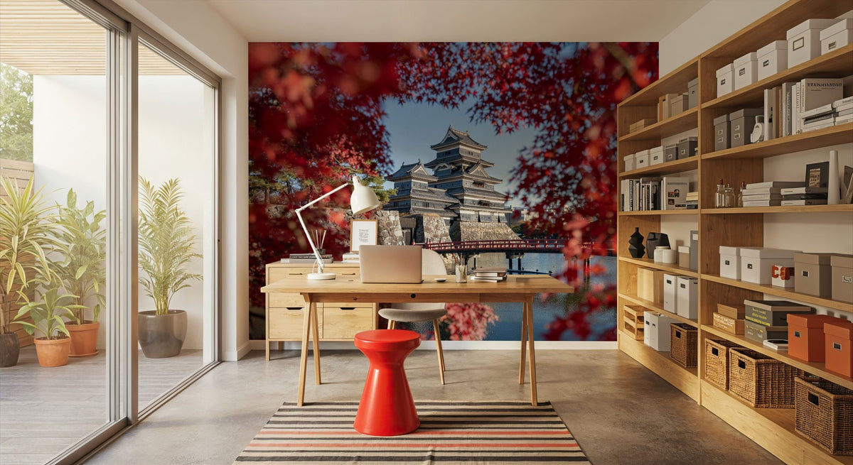 Matsumoto Fall Mural Wallpaper - room preview 06