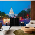 Capitol Sunset Mural Wallpaper - room preview 06