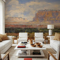 The Enchanted Mesa Mural Wallpaper - room preview 06