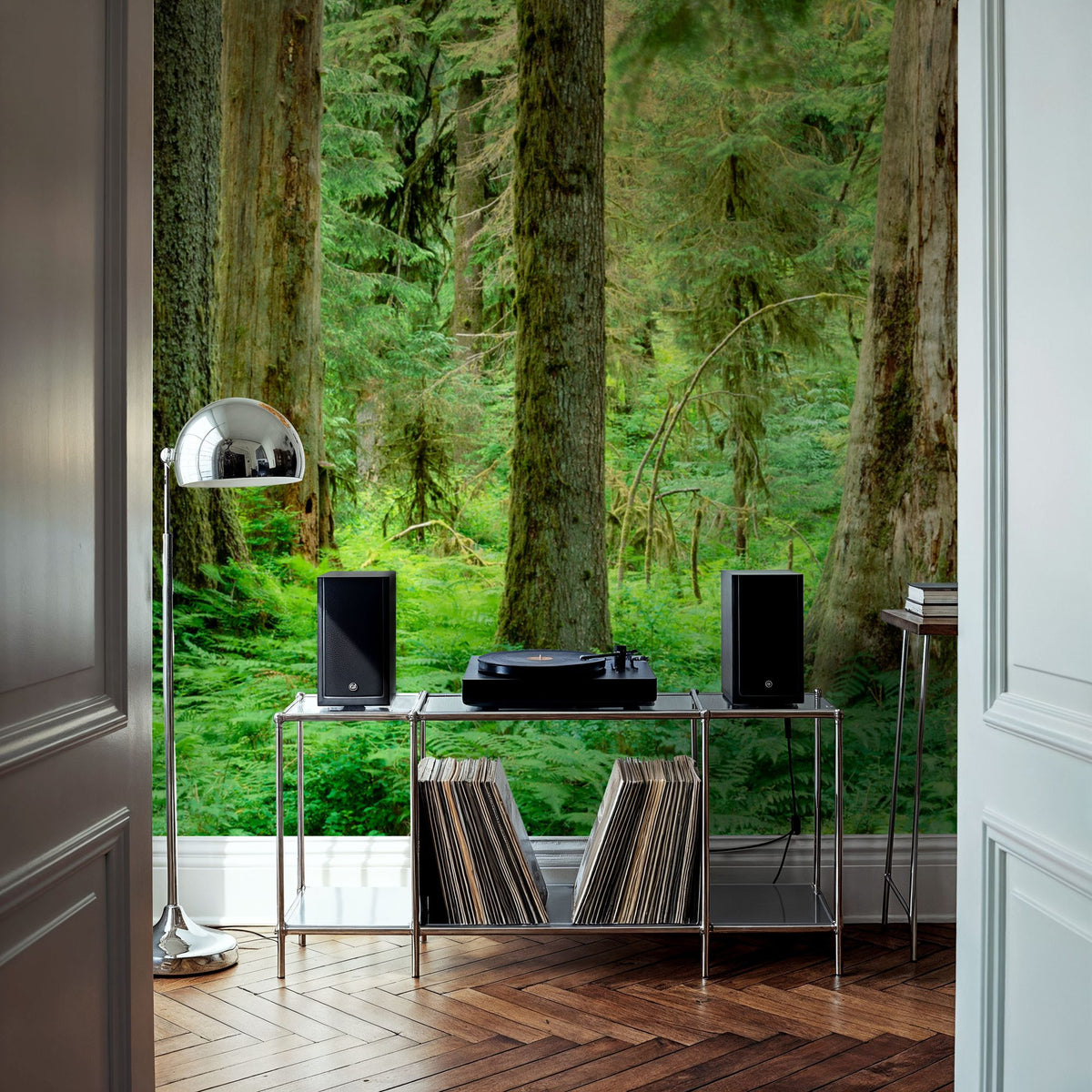 Hoh Rainforest Mural Wallpaper - room preview 06