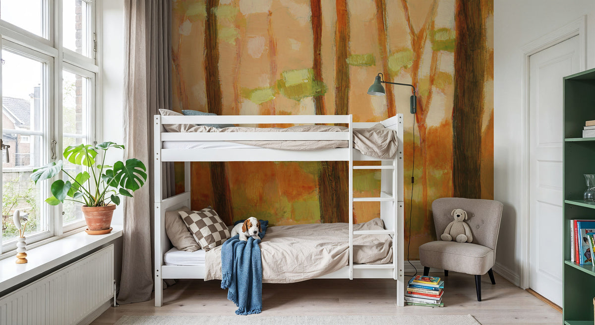 Forest Light II Mural Wallpaper - room preview 06