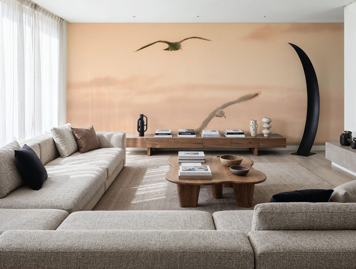 Sunset Gang Mural Wallpaper - room preview 06