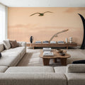 Sunset Gang Mural Wallpaper - room preview 06