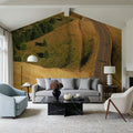 Cycling Through Golden Hills Mural Wallpaper - room preview 06