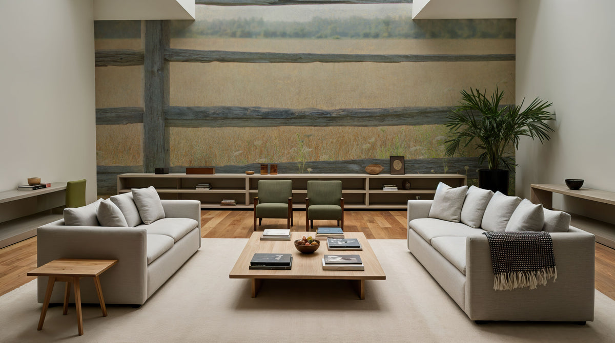 Edge of the Field Mural Wallpaper - room preview 06
