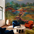 Floral Path Mural Wallpaper - room preview 06