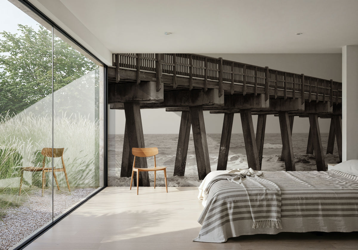 Pier Angles II Mural Wallpaper - room preview 06