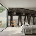 Pier Angles II Mural Wallpaper - room preview 06