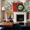 Classic Christmas Mural Wallpaper - room preview 06
