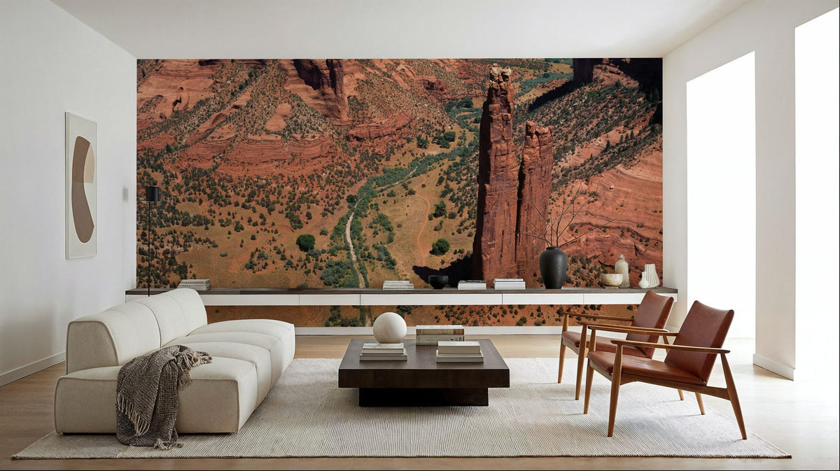 Desert Monolith Mural Wallpaper - room preview 06